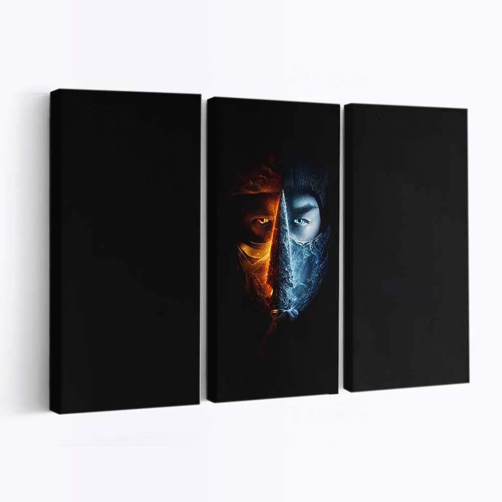 mortal kombat movie logo 4k